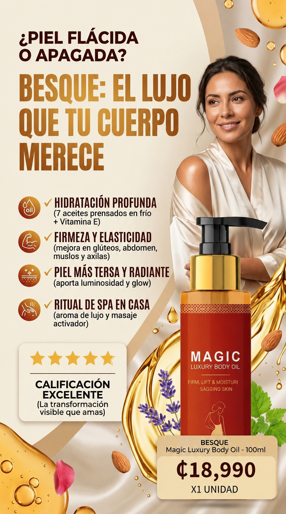 Nuevo Magic®: Recupera una piel tonificada y sin flacidez en solo 15 días