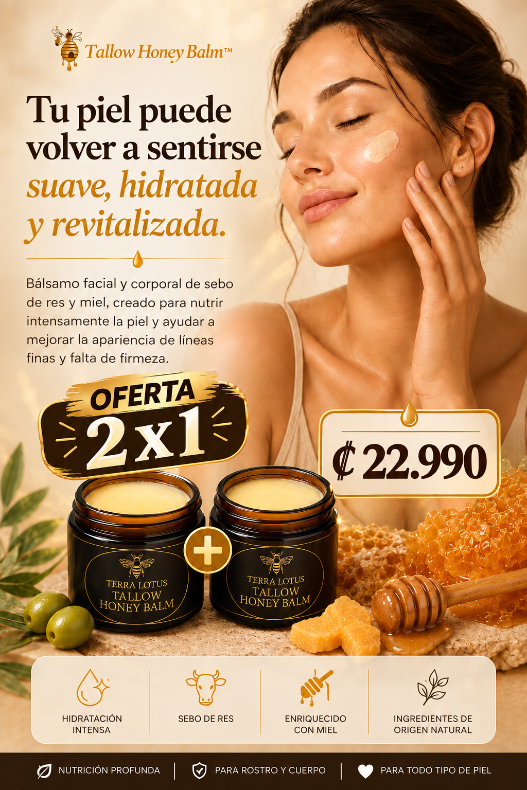 Terra Lotus® OFERTA 2X1: Rejuvenece y reafirma tu piel de forma natural
