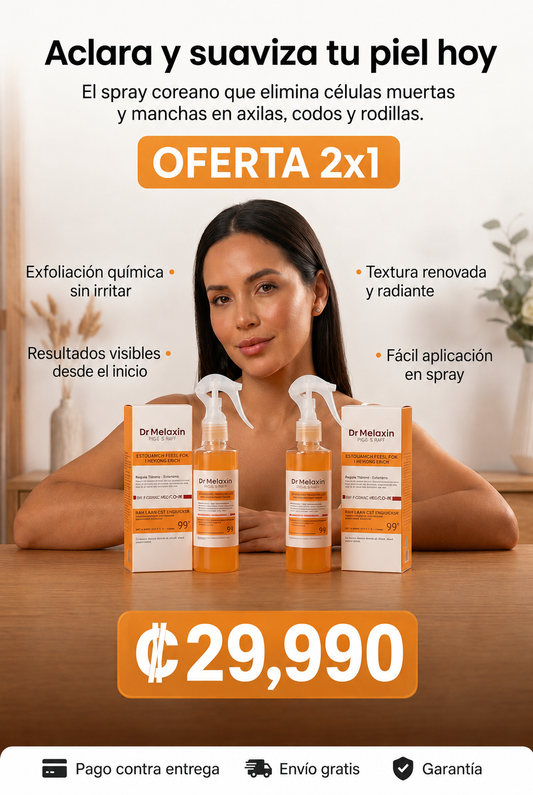 Dr. Melaxin Peel Shot® Oferta 2x1: Elimina las manchas y recupera tu piel en solo 2 semanas