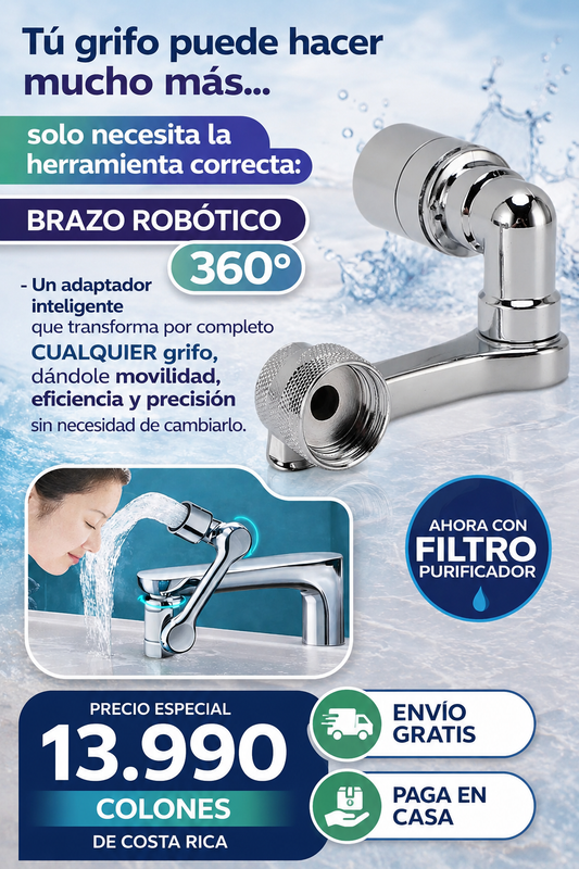 Grifo Giratorio 360®: Transforma tu grifo convencional en una herramienta inteligente de alta precisión