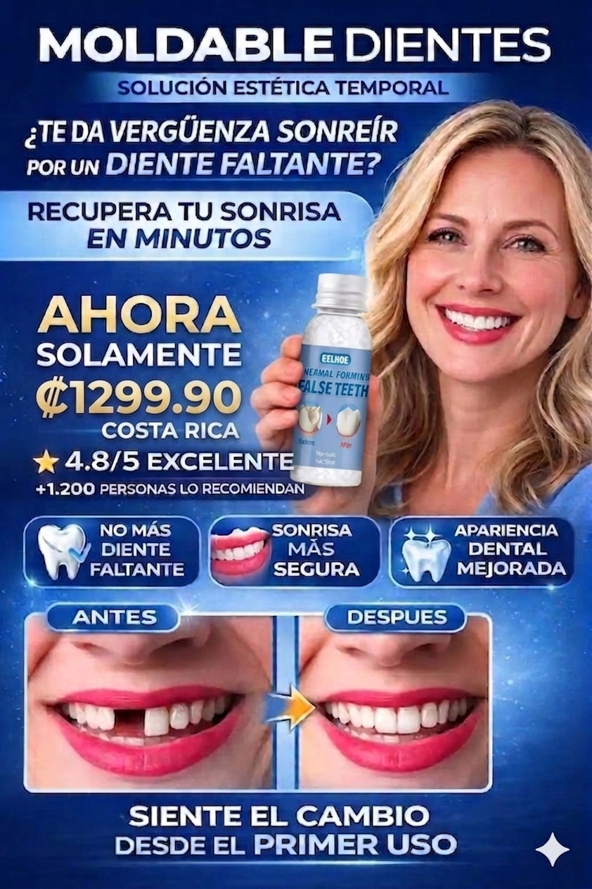 Molde Resina Dientes